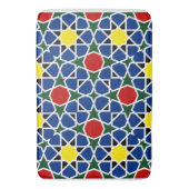 Mosaik Geometric Pattern Design Fliese Badematte (Vorderseite Vertikal)