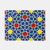 Mosaik Geometric Pattern Design Fliese Fußmatte (Vorderseite)