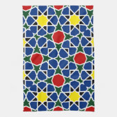 Mosaik Geometric Pattern Design Fliese Geschirrtuch (Vertikal)
