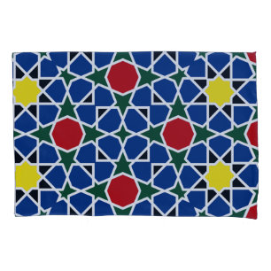 Mosaik Geometric Pattern Design Fliese Kissenbezug