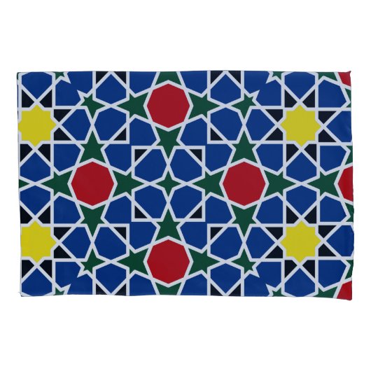 Mosaik Geometric Pattern Design Fliese Kissenbezug (Vorderseite)