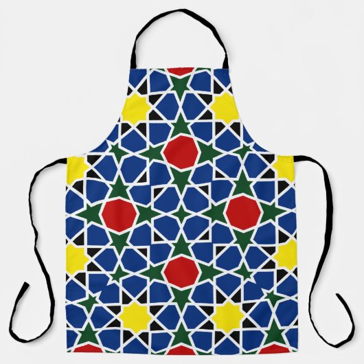 Mosaik Geometric Pattern Design Fliese Schürze (Vorderseite)