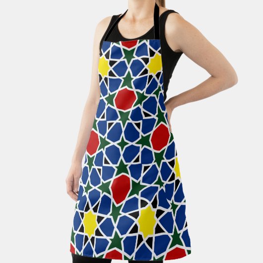 Mosaik Geometric Pattern Design Fliese Schürze (InSitu)