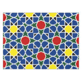 Mosaik Geometric Pattern Design Fliese Tischdecke (Vorderseite (Horizontal))