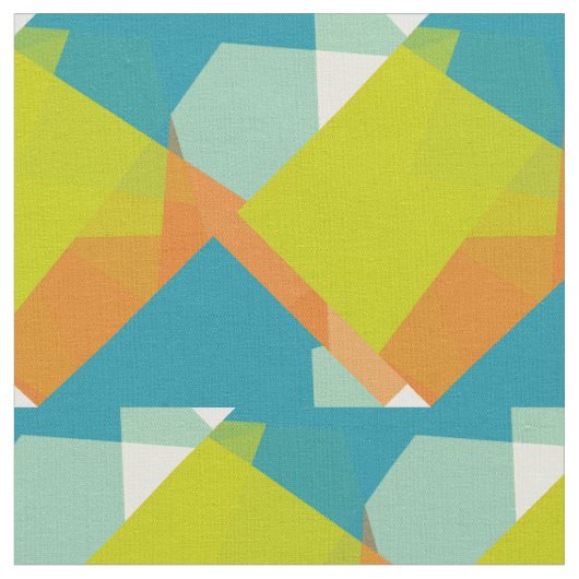 Mosaik geometrisches Muster moderner Farben Stoff (Nahaufnahme)