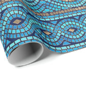 Mosaik Geschenkpapier (Rolleneckpunkt)