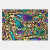 Mosaik Geschenkpapier Set (Vorderseite 3)