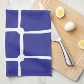 Mosaik Geschirrtuch (Viertel Falte)