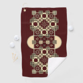 Mosaik Golfhandtuch (Insitu)