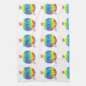 Mosaik Granatapfel Küchentücher (Vertikal)