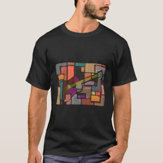 Mosaik Guitar Art Musician Gitarrist Band M T-Shirt
