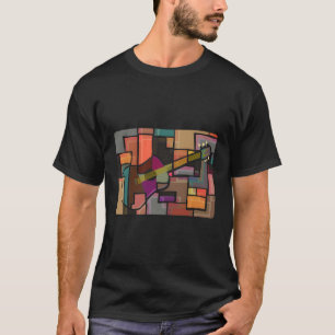 Mosaik Guitar Art Musician Gitarrist Band M T-Shirt