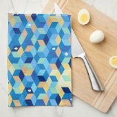 Mosaik, Handtuch (Viertel Falte)