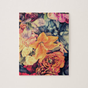 Mosaik Herbst Blume Jigsaw Puzzle