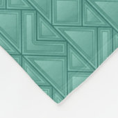 Mosaik-Hintergrund Fleecedecke (Ecke)