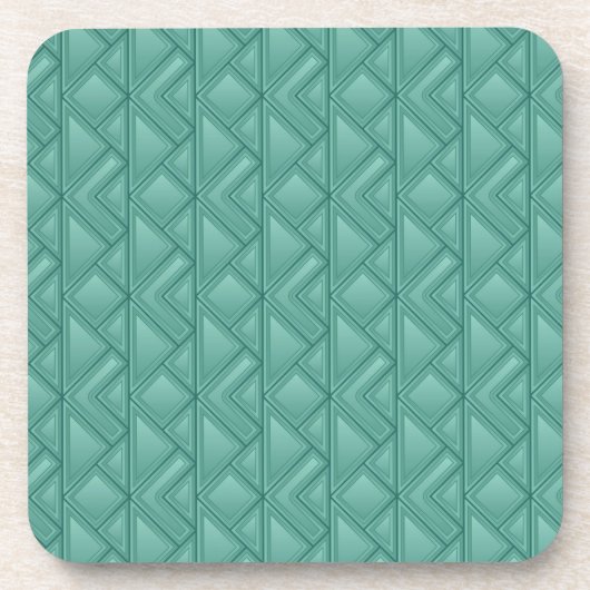 Mosaik-Hintergrund Getränkeuntersetzer (Vorderseite)