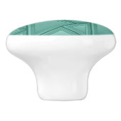 Mosaik-Hintergrund Keramikknauf (Seitenansicht)