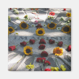 Mosaik IMAGINE, Erdbeerfelder, NY - Magnet