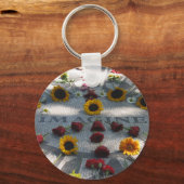 Mosaik IMAGINE, Erdbeerfelder, NY - Schlüsselanhänger (Vorderseite)