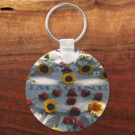 Mosaik IMAGINE, Erdbeerfelder, NY - Schlüsselanhänger (Vorderseite)