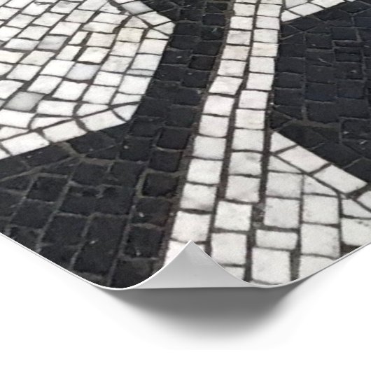 Mosaik "IMAGINE" Poster (Ecke)