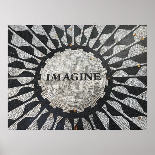 Mosaik "IMAGINE" Poster (Vorne)