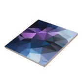 Mosaik in Blau- und Rosatönen Fliese (Seite)