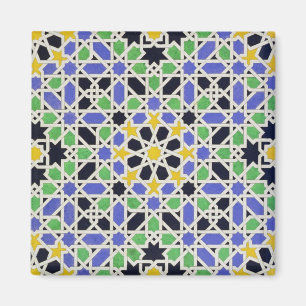 Mosaik in den Sockelen der Tür in der Halle der Magnet