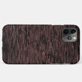 Mosaik in Grau-Bordeaux mit grobem Hintergrund Case-Mate iPhone Hülle (Rückseite (Horizontal))