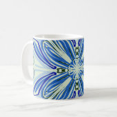 Mosaik inspiriert kaffeetasse (Vorderseite Links)