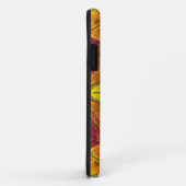 Mosaik Kaleidoskop Blume Gelb Rot und Blau Case-Mate iPhone Hülle (Hinten/Rechts)