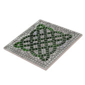 Mosaik keltischer Knoten - Muschel und Perle der A Fliese (Seite)