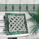 Mosaik keltischer Knoten - Muschel und Perle der A Fliese<br><div class="desc">Mosaik keltischer Knoten - Muschel und Perle der Abalone</div>