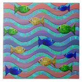 Mosaik-Keramik Fliese (Vorderseite)