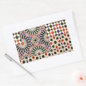 Mosaik-Keramik Rechteckiger Aufkleber (Umschlag)