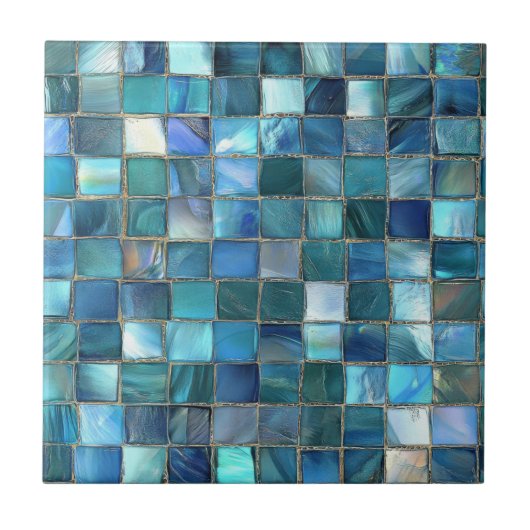 Mosaik Keramik Tile Fliese (Vorderseite)