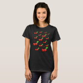 Mosaik-Kirschen T-Shirt (Vorne ganz)