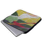 Mosaik Laptopschutzhülle (Vorne Knopf)