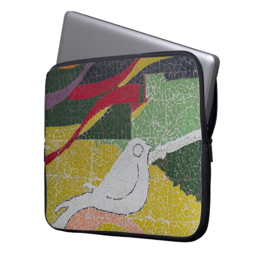 Mosaik Laptopschutzhülle (Vorderseite Links)