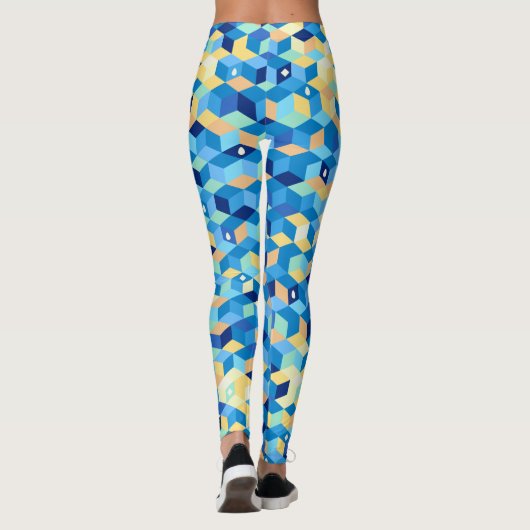 Mosaik Leggings (Rückseite)