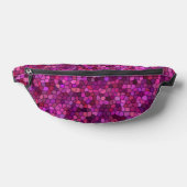 Mosaik Lila rosa Bauchtasche (Ablage )