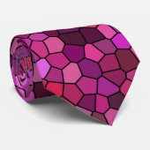Mosaik Lila rosa Krawatte (Gerollt)