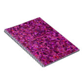 Mosaik Lila rosa Notizblock (Rechte Seite)