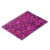 Mosaik Lila rosa Notizblock (Linke Seite)