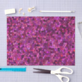Mosaik Lila rosa Seidenpapier (Handwerk)