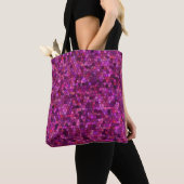 Mosaik Lila rosa Tasche (Von Nahem)