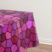 Mosaik Lila rosa Tischdecke (Beispiel)