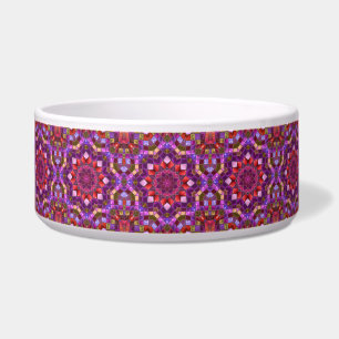 Mosaik-lila Vintages Fraktal-Kaleidoskop Napf