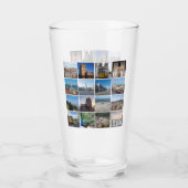 Mosaik Lissabon-Fotos, Portugal Glas (Rückseite)