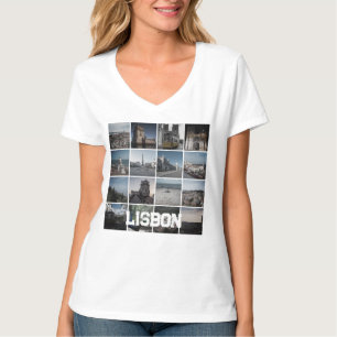 Mosaik Lissabon Fotos, Portugal T-Shirt